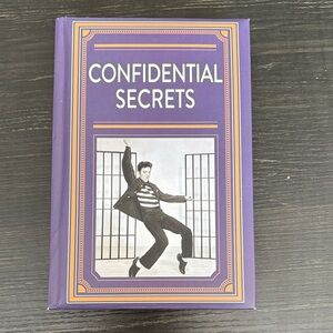 Confidential Secrets Hardcover Notebook - Purple